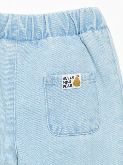 Pantaloni da jogging in denim - Kiabi