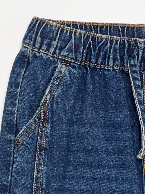 Pantaloni da jogging in denim - Kiabi