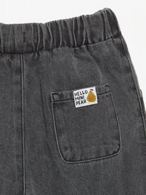 Pantaloni da jogging in denim - Kiabi
