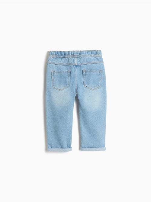 Pantaloni da jogging in denim, mo fashion - Kiabi