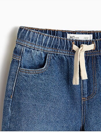 Pantaloni da jogging in denim, mo fashion