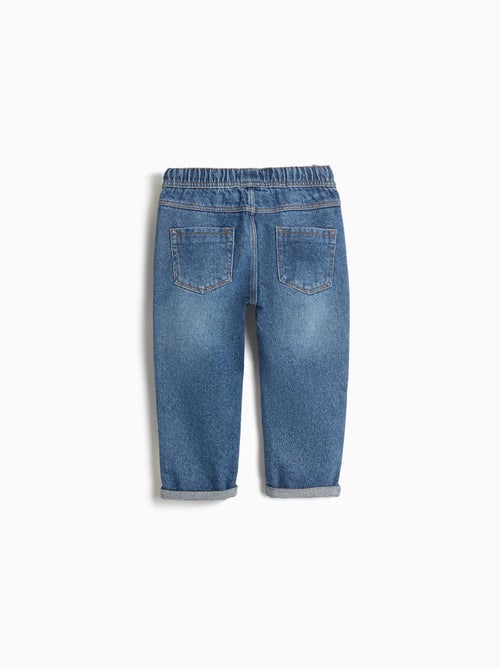 Pantaloni da jogging in denim, mo fashion - Kiabi