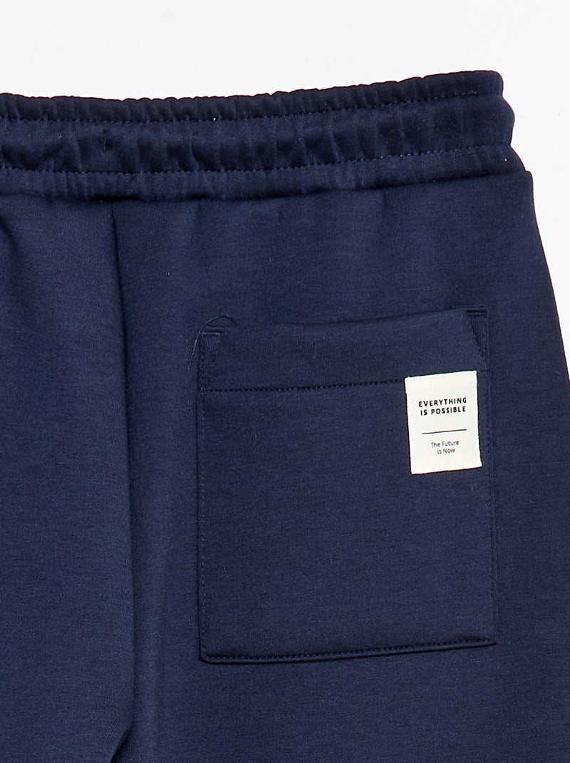 Pantaloni da jogging in felpa Blu - Kiabi