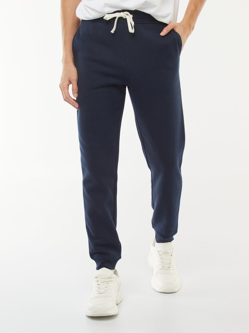 Pantaloni da jogging in felpa calda Blu - Kiabi