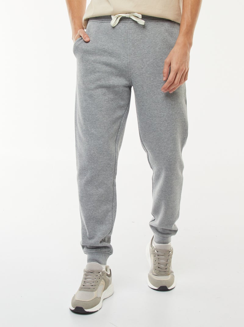 Pantaloni da jogging in felpa calda Grigio - Kiabi