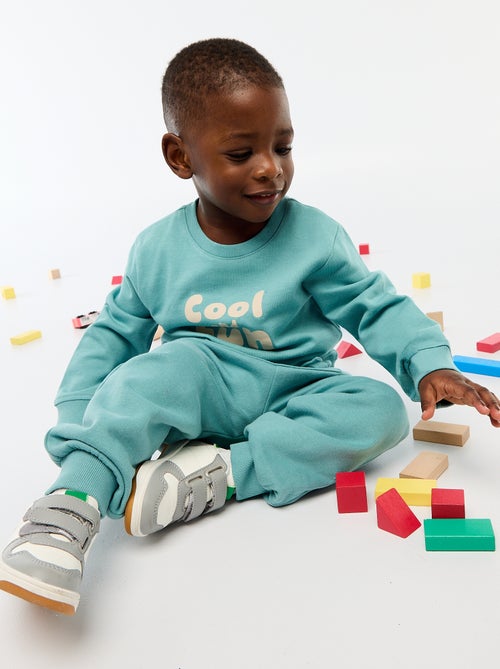 Pantaloni da jogging in felpa con tasca a marsupio e orecchie fantasiose - Kiabi