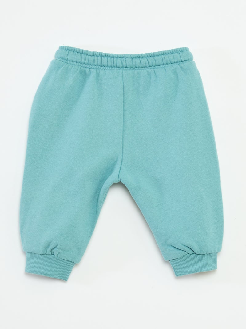 Pantaloni da jogging in felpa con tasca a marsupio e orecchie fantasiose Blu - Kiabi