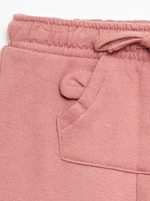 Pantaloni da jogging in felpa con tasca a marsupio e orecchie fantasiose - Kiabi
