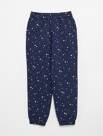 Pantaloni da jogging in felpa garzata