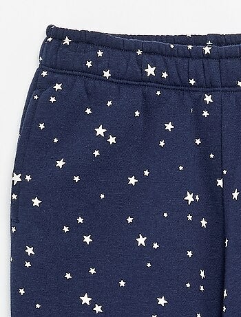 Pantaloni da jogging in felpa garzata