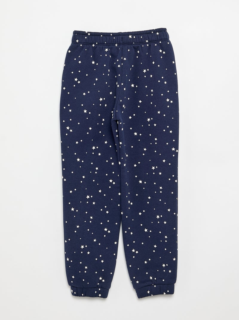 Pantaloni da jogging in felpa garzata Blu - Kiabi