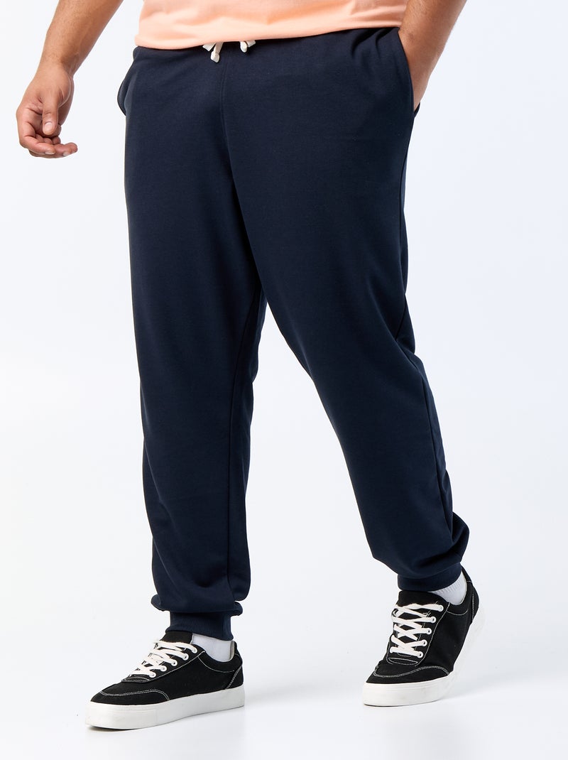Pantaloni da jogging in felpa garzata Blu - Kiabi