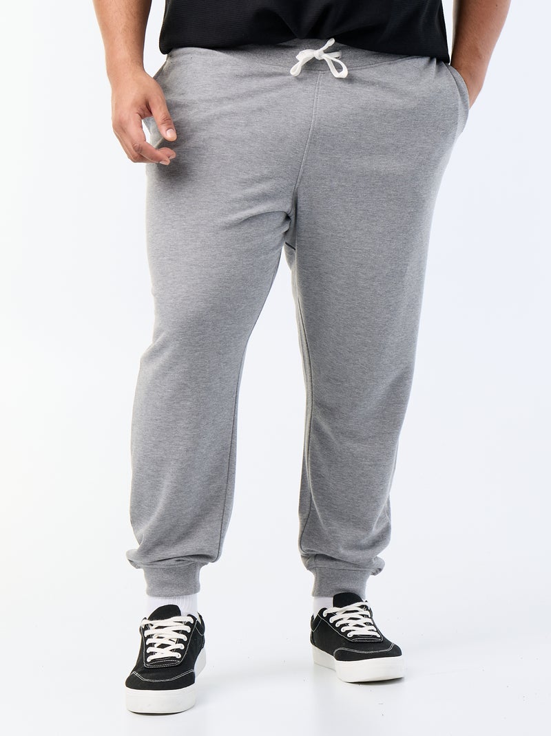 Pantaloni da jogging in felpa garzata Grigio - Kiabi