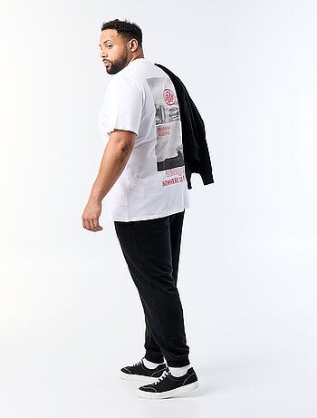 Pantaloni da jogging in felpa garzata