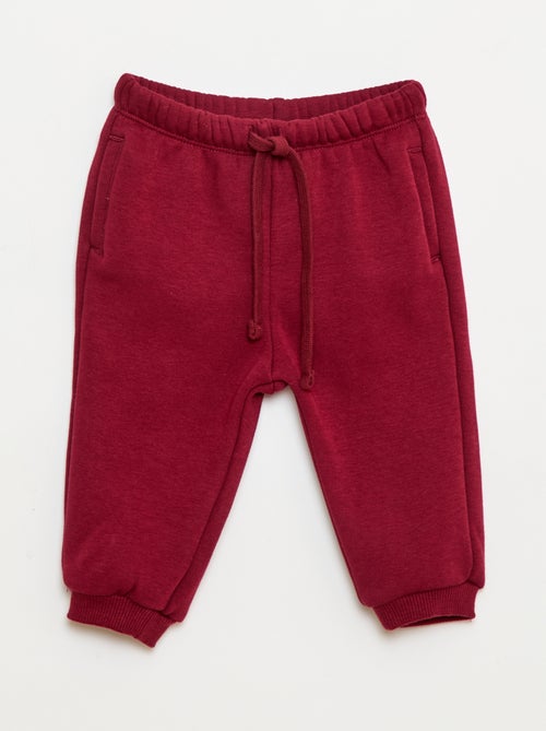 Pantaloni da jogging in felpa - Kiabi