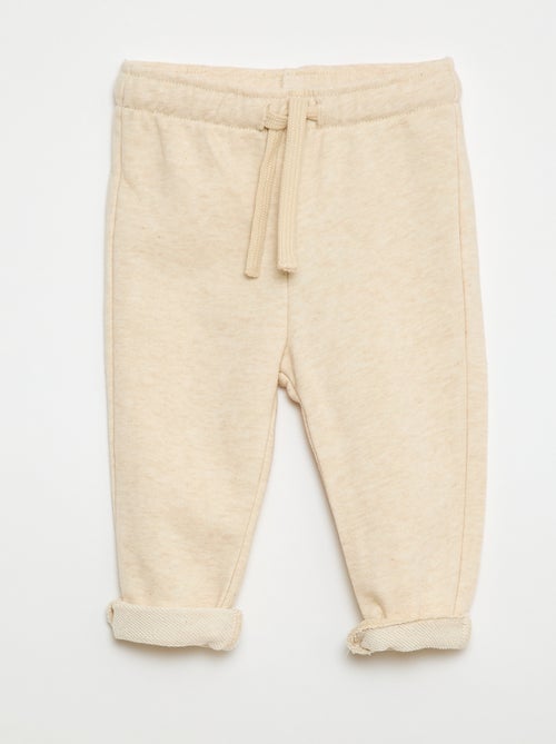 Pantaloni da jogging in french terry - Kiabi