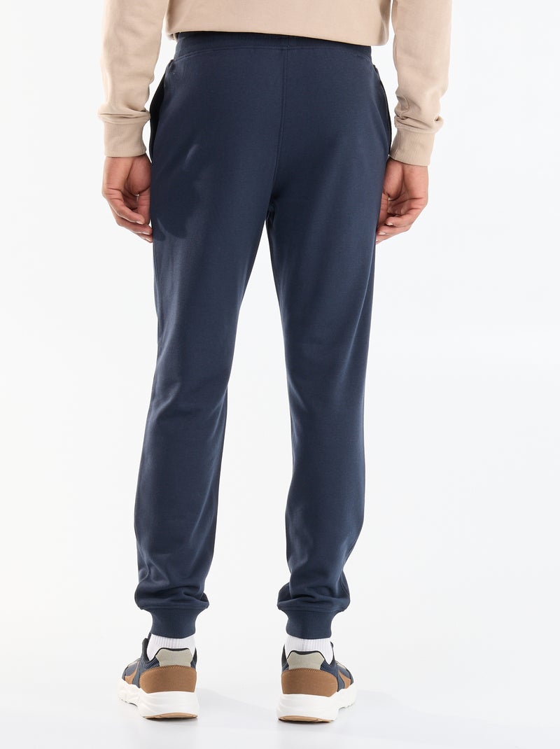Pantaloni da jogging in French Terry Blu - Kiabi