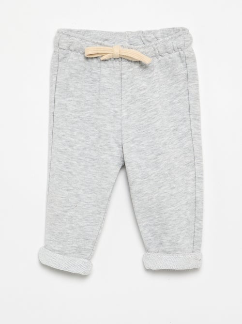 Pantaloni da jogging in french terry - Kiabi