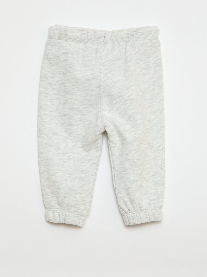 Pantaloni da jogging in french terry Grigio - Kiabi