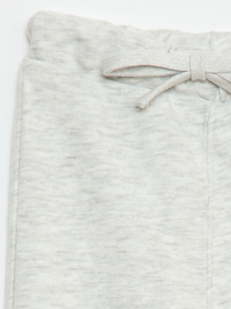 Pantaloni da jogging in french terry Grigio - Kiabi