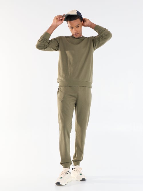Pantaloni da jogging in French Terry - Kiabi