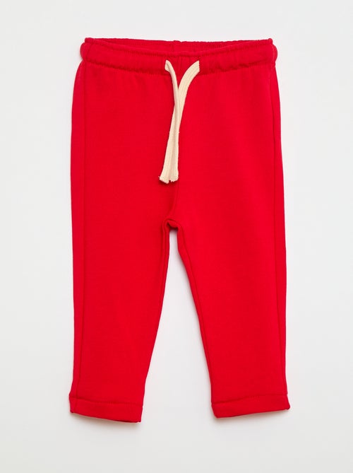 Pantaloni da jogging in french terry - Kiabi