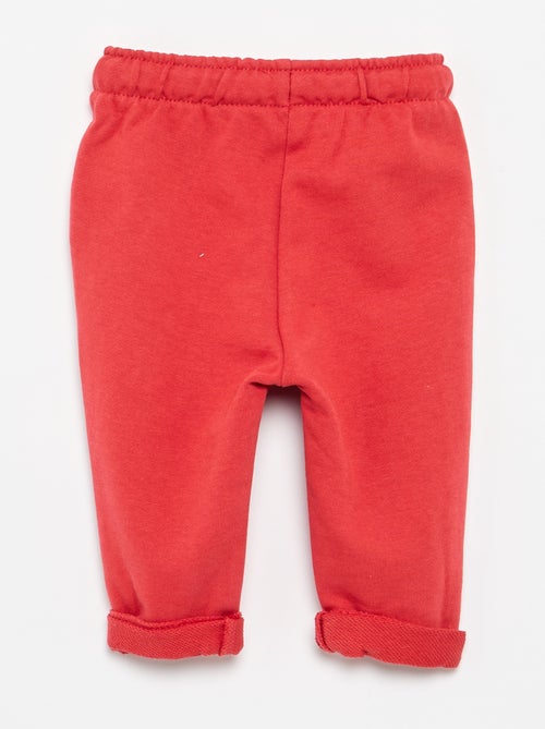 Pantaloni da jogging in french terry - Kiabi