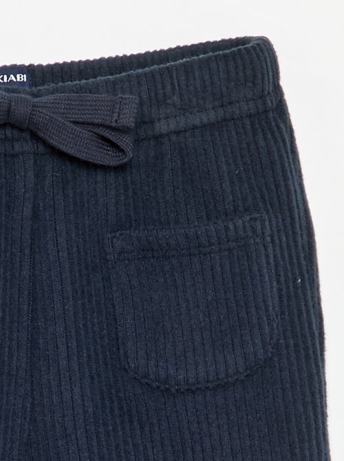 Pantaloni da jogging in maglia a costine - Kiabi Pantaloni da jogging in maglia a costine - Kiabi