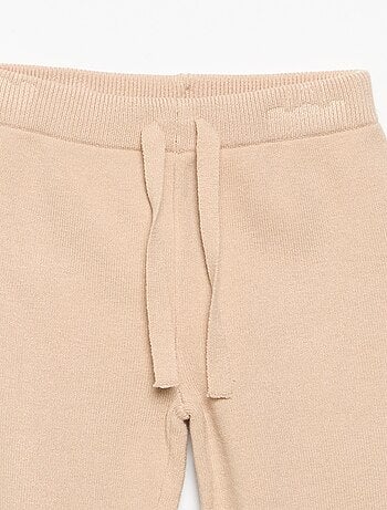 Pantaloni da jogging in maglia compatta
