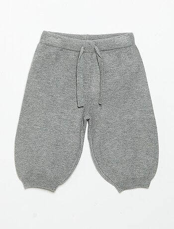 Pantaloni da jogging in maglia compatta