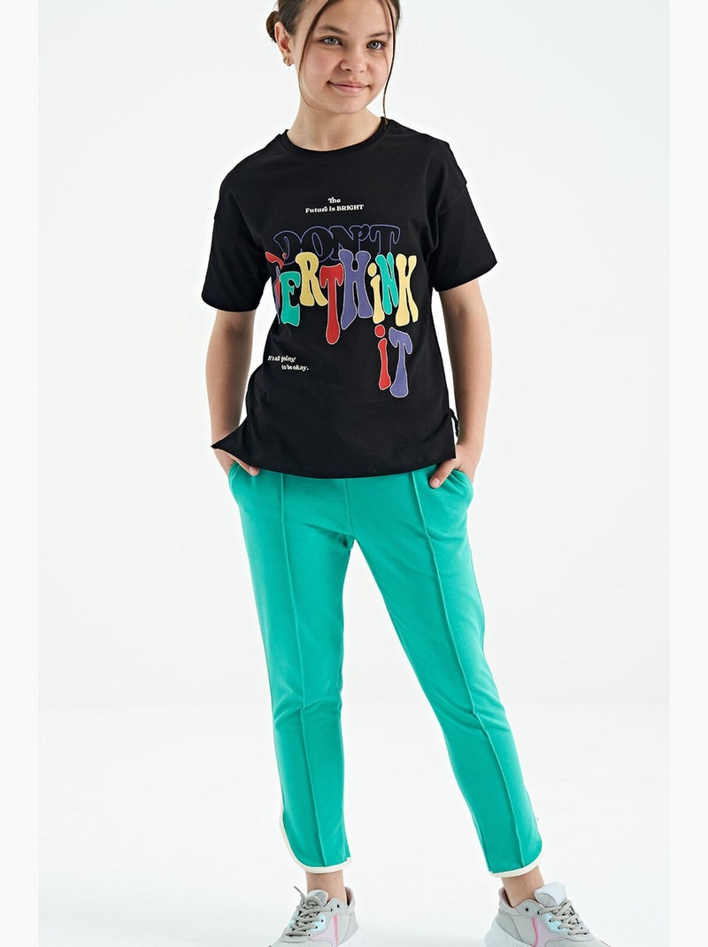 Pantaloni da jogging in misto cotone tommy Verde smeraldo - Kiabi
