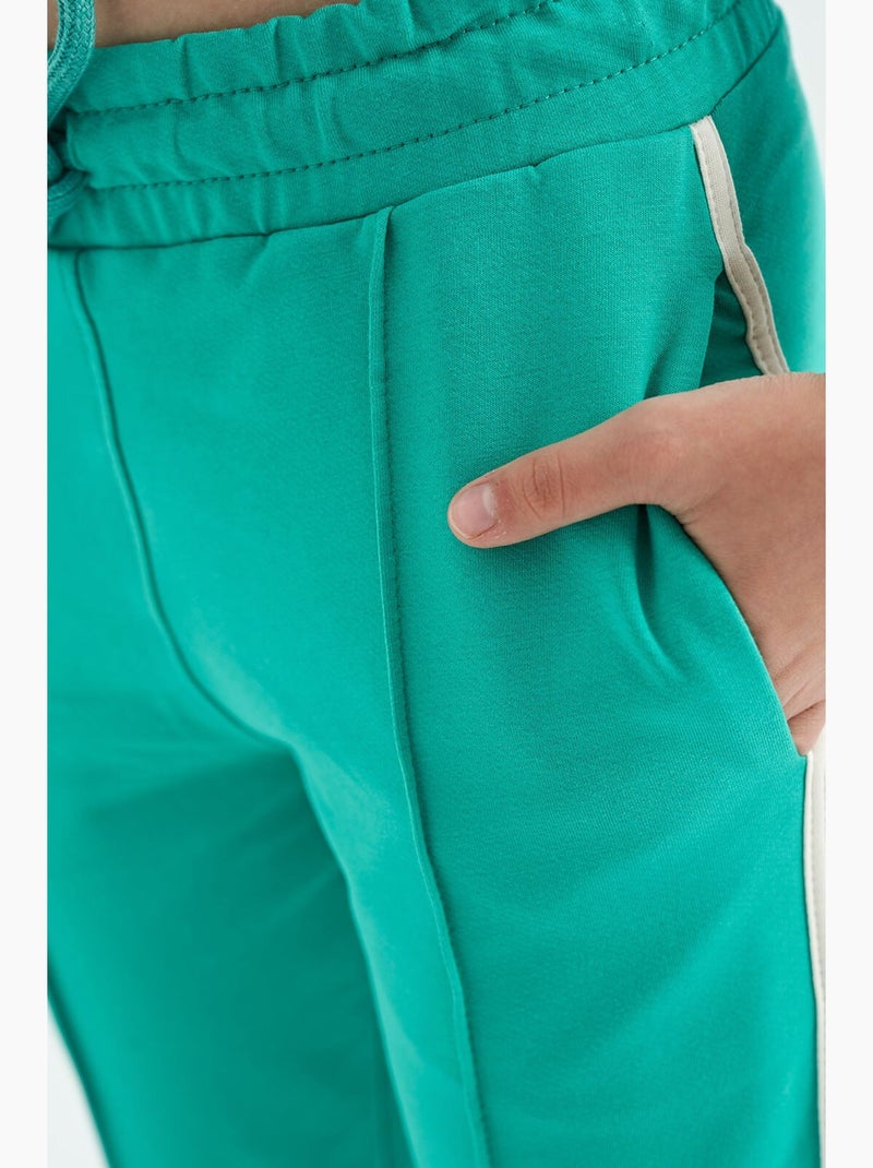 Pantaloni da jogging in misto cotone tommy Verde smeraldo - Kiabi