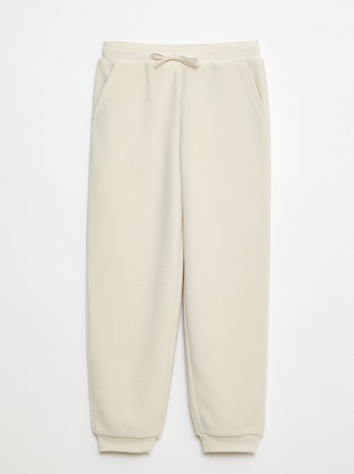 Pantaloni da jogging in pile - Kiabi