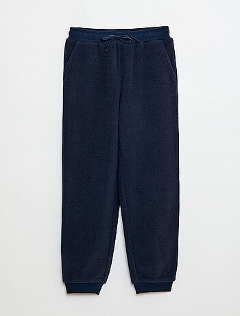 Pantaloni da jogging in pile