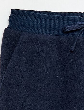Pantaloni da jogging in pile