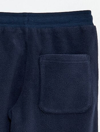 Pantaloni da jogging in pile