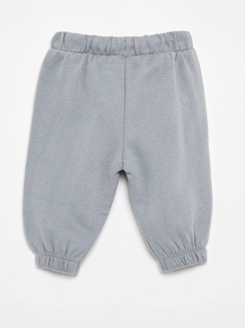 Pantaloni da jogging in pile Blu - Kiabi