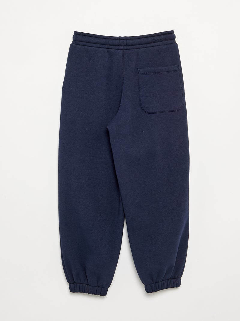 Pantaloni da jogging in pile Blu - Kiabi