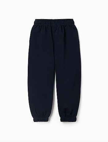 Pantaloni da jogging in pile con coulisse e tasche