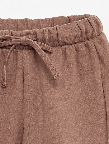 Pantaloni da jogging in pile