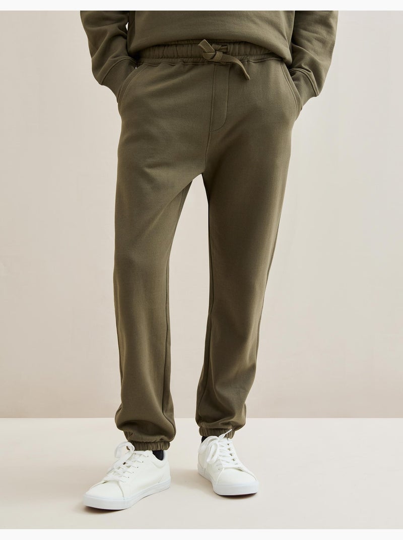Pantaloni da jogging in pile, MO Fashion Verde - Kiabi