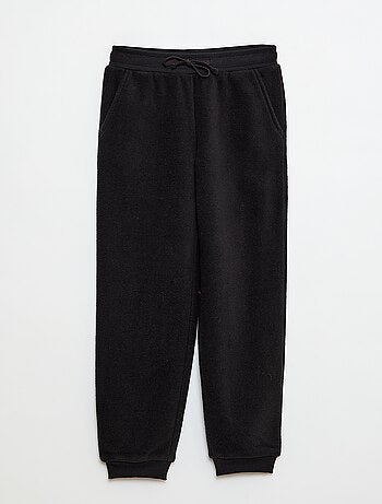 Pantaloni da jogging in pile