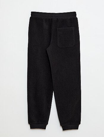 Pantaloni da jogging in pile