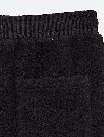 Pantaloni da jogging in pile