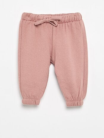 Pantaloni da jogging in pile