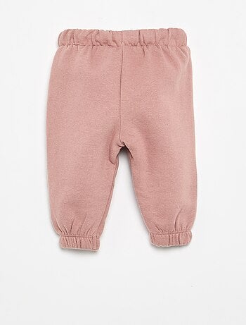 Pantaloni da jogging in pile