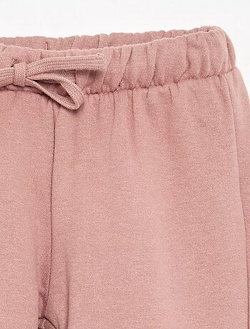 Pantaloni da jogging in pile