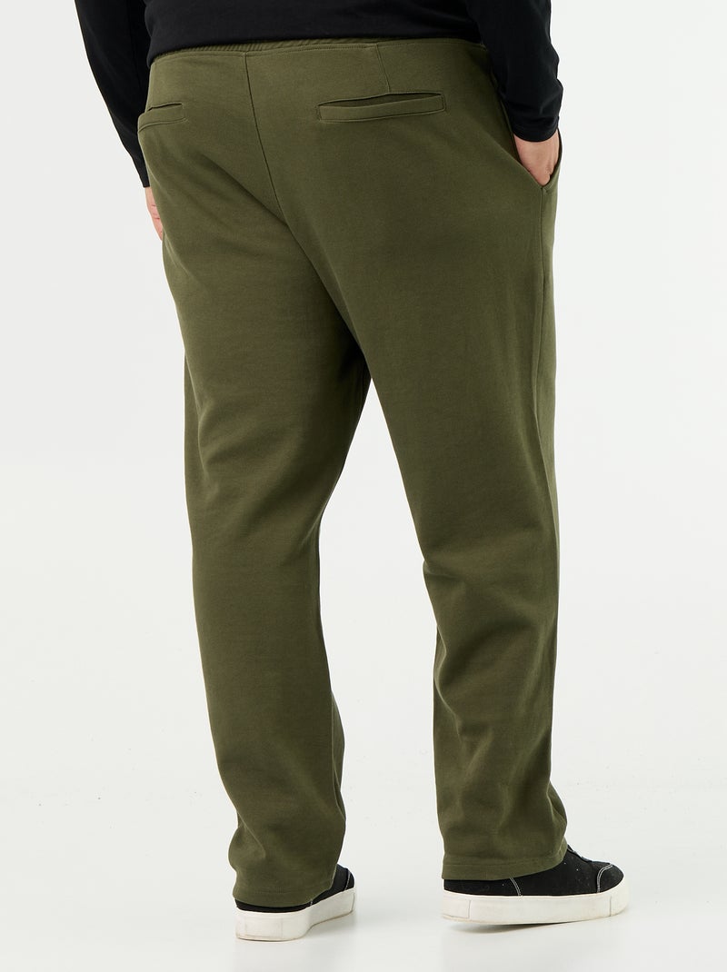 Pantaloni da jogging in piqué Verde - Kiabi