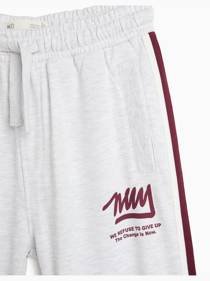 Pantaloni da jogging in spugna, mo fashion Grigio - Kiabi