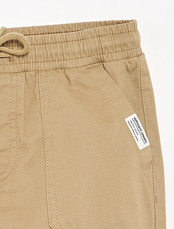 Pantaloni da jogging in twill